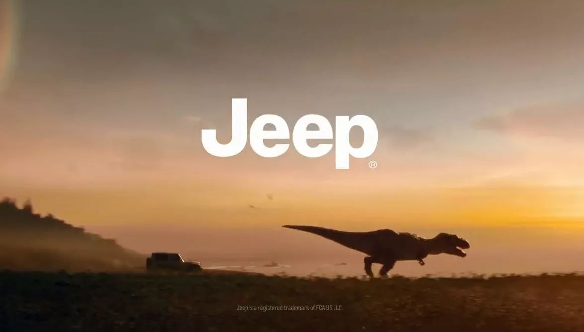 Jeep 2018 超级碗广告：如果在路上遇见一只恐龙，该怎么办？