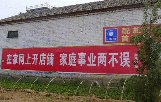 真乡土，互联网公司都下乡玩刷墙去了