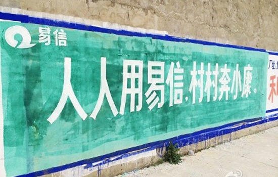 真乡土，互联网公司都下乡玩刷墙去了