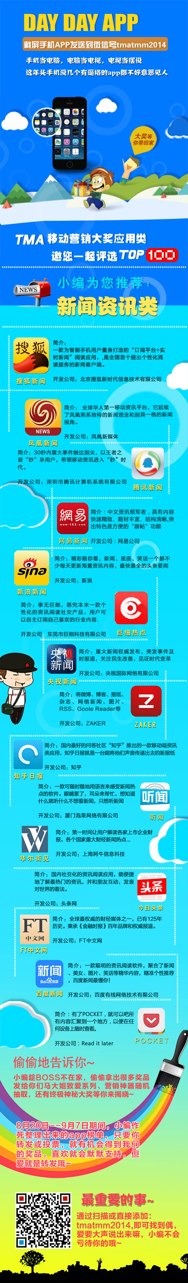 【DAY DAY APP-新闻资讯类】TMA邀你一起来评选APP TOP100