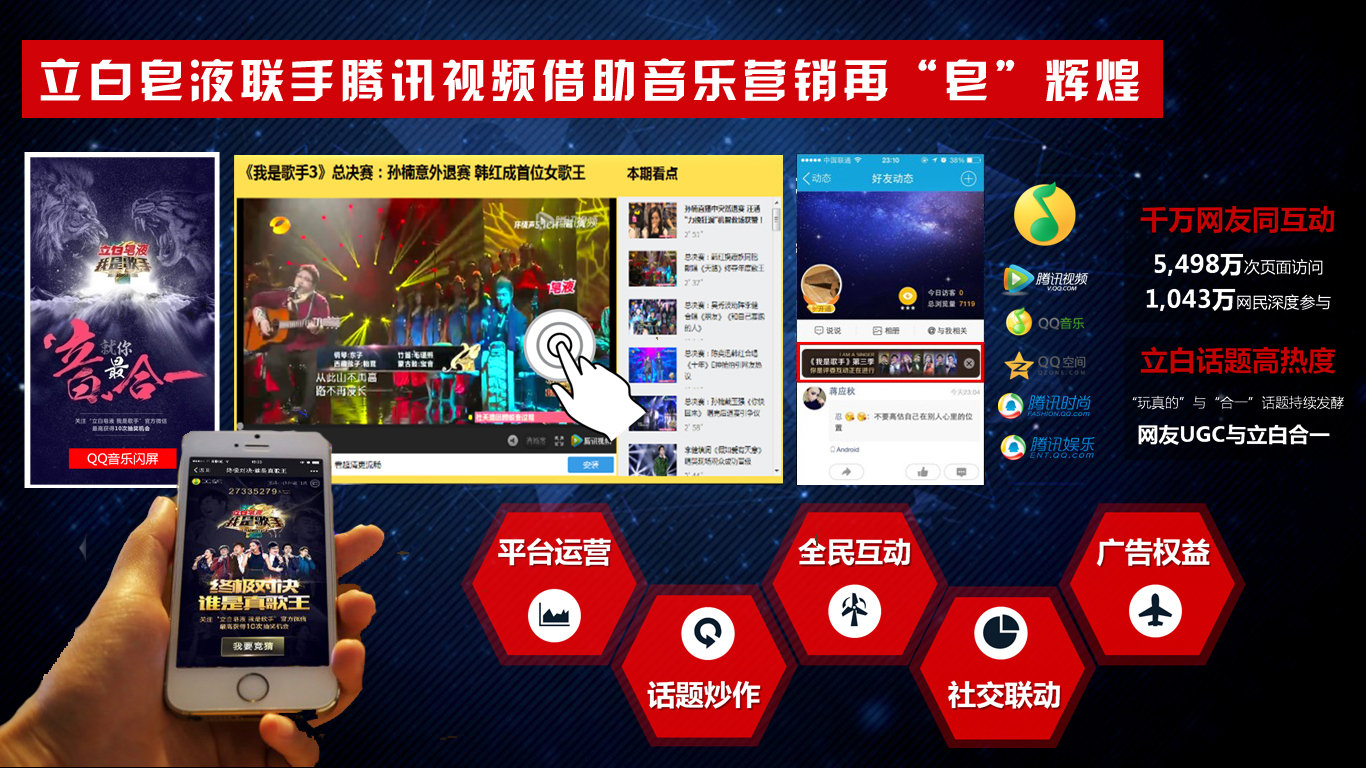 立白皂液《我是歌手3》，多场景品牌IP玩法你“皂”吗？