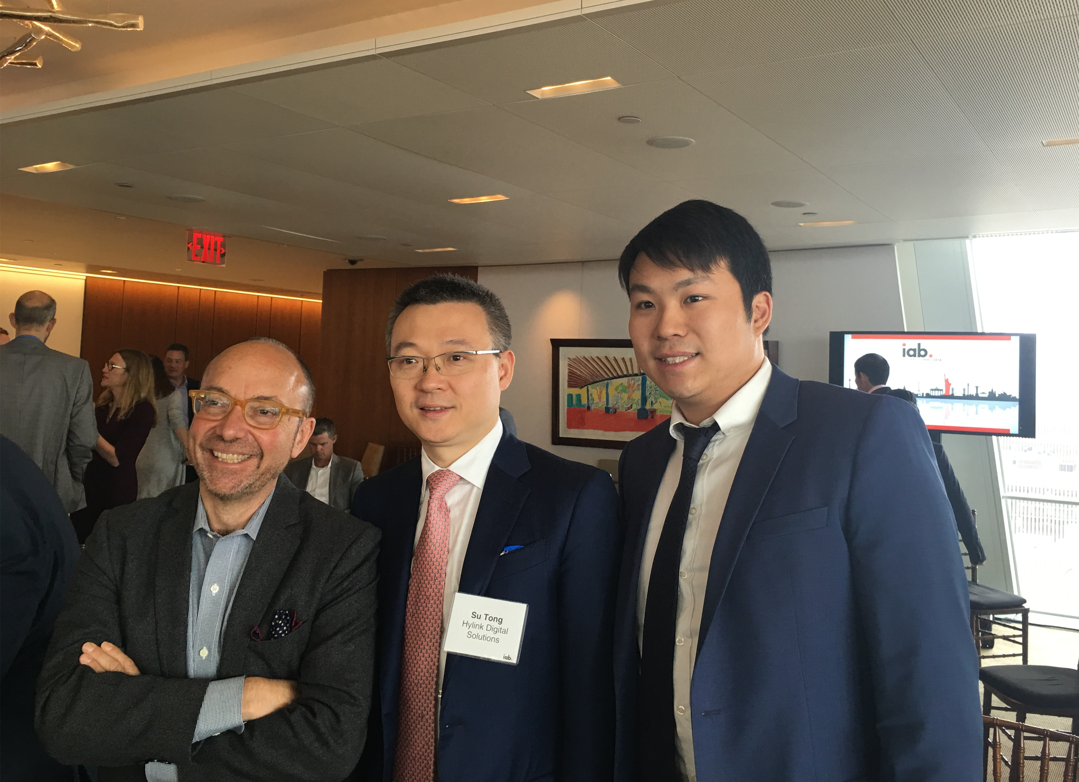 华扬联众CEO苏同先生受邀出席IAB Global Summit并发表演讲